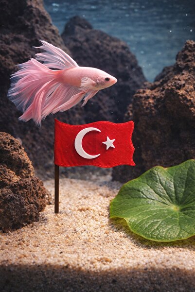 MD×JOA Türk Bayrağı ( Kuma Gömülerek Kullanılır )