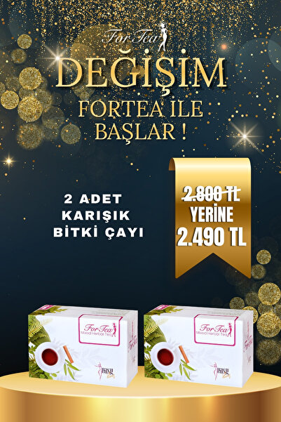 FORTEA bitkisel çay 2 li