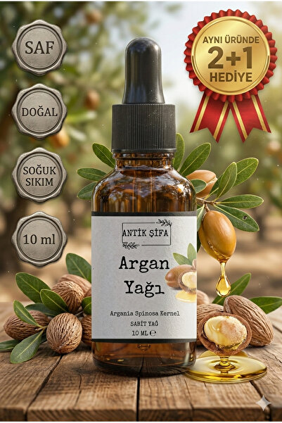 Antik Şifa Argan Yağı -10 ml (SOĞUK SIKIM %100 DOĞAL ARGAN OİL)