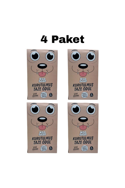 Havhav Çıtır İşkembe Köpek Ödül Maması 4 Adet %100 Doğal Katkısız Kurutulmuş ...