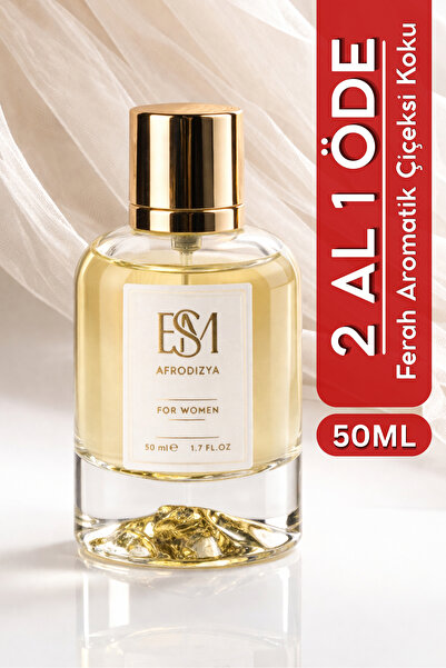 esm cosmetic Afrodizya Extrait Kadın Parfüm 50ml -Ferah Aromatik Vanilya - Od...