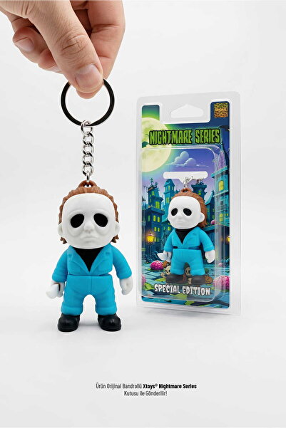 Xtoys Michael Myers Halloween Anahtarlık, Çanta Süsü ve Hediyelik Araba Akses...