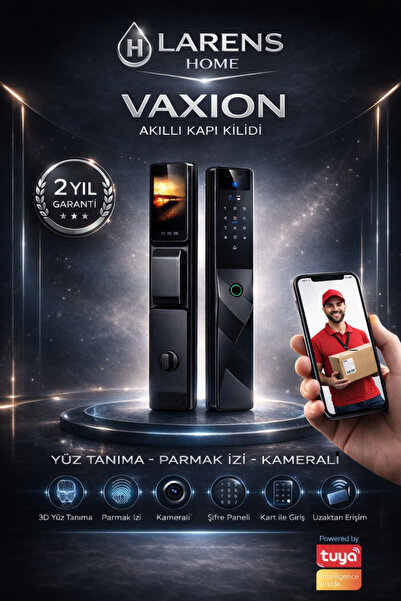 Vaxion F9 Smart Door Lock – Face Recognition, Fingerprint, Password, Card and Tuya Application Supported