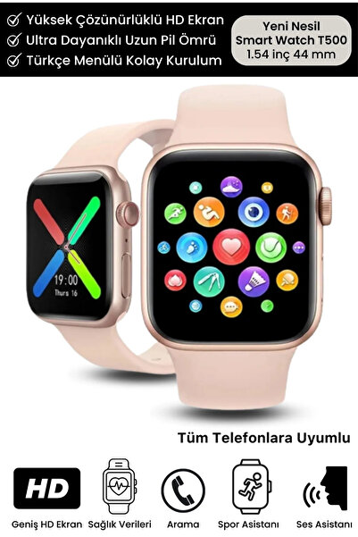 Carlburn Premium T500 Plus Ips Ekran Spor Sağlık Sensörlü Ios Android Uyumlu ...