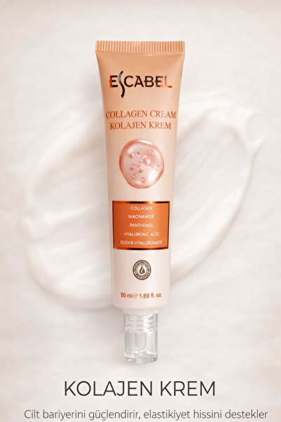 Escabel Kırışıklık Önleyici Kolajen Yüz Kremi 50ml