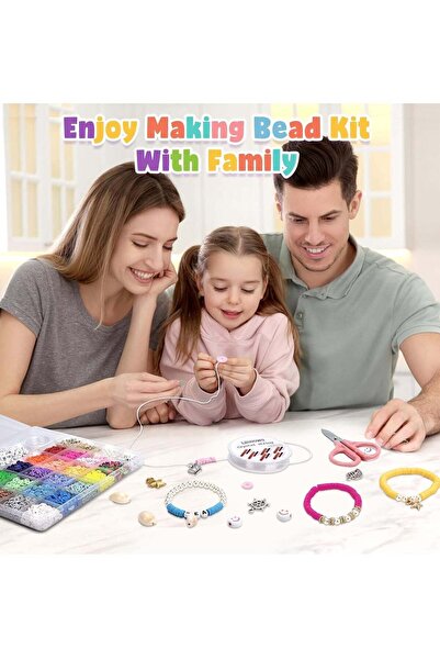 Yelajoy DIY Bracelet Beads Set, Various Colors & Shapes, Jewelry Making Kit f...