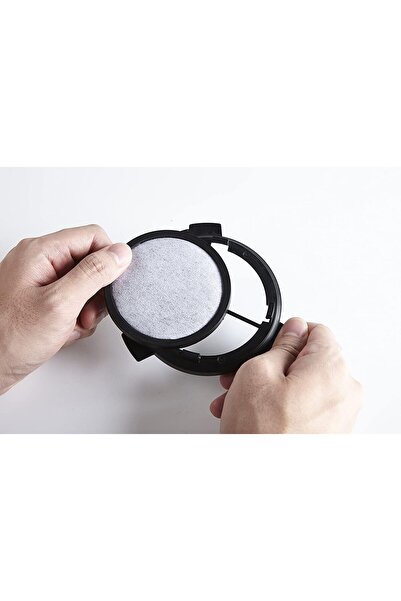 Arabest 12-Pack Activated Charcoal Coffee Filter Disks, Compatible with Coffe...