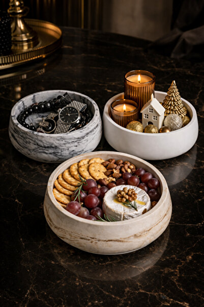 betonmall Διακοσμητικό μπολ για τραπέζι & τραπεζάκι σαλονιού |   Μοντέρνο μιν...