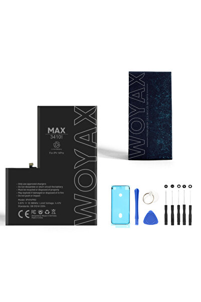 woyax İphone 14 Pro Batarya 3510 Mah Premium Yüksek Kapasite