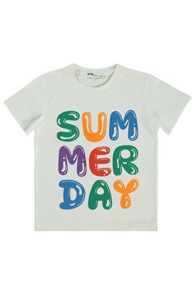 Civil Boys Μπλουζάκι για αγόρι 2-5 ετών - Εκρού