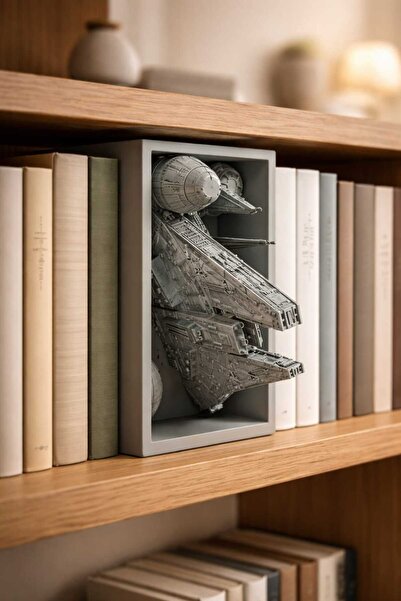 Yaratıcı sanatlar atölyesi BOOK NOOK Star Wars Temalı 3 Boyutlu Mükemmel Ayrı...