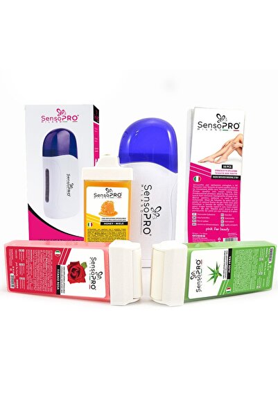 SensoPRO Milano Κιτ αποτρίχωσης Princess + ΔΩΡΟ Ανταλλακτικό κεριού με στενό ...