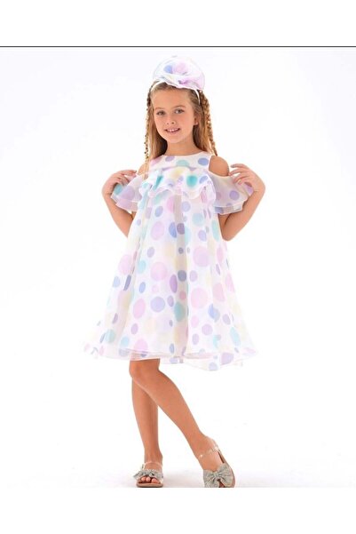 Miss Hely Girls Kids ΚΟΡΙΤΣΙΣΤΙΚΟ ΒΡΑΔΙΝΟ ΦΟΡΕΜΑ ΜΕ ΚΟΡΟΝΑ ΚΑΙ ΠΟΥΙΝΤΣΕΣ 3138...