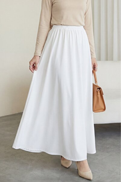 Modamorfo Araboy Jupon Astar Skirt -White