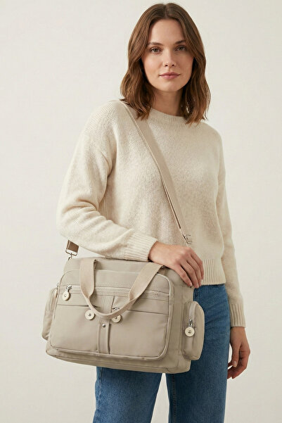 By Hakan Tk-10 Klinkır Bag Shoulder Bag Multi-Compartment Arm Bag Light-Vison