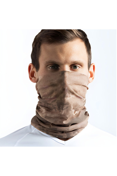 Wolftrap Tactical Guler de gât din microfibră cu model de camuflaj, care poat...