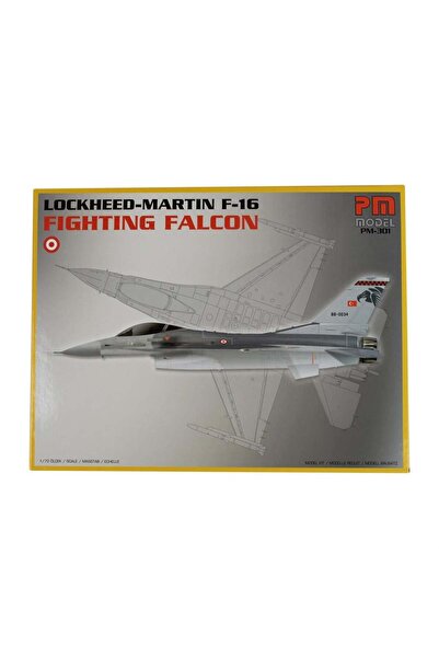 PM Model 301 1/72 Ölçek, F-16 Fighting Falcon Avcı-Bombardıman Uçağı, Plastik...