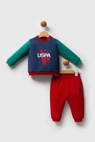 U.S. Polo Assn. طقم رجالي من U.S.POLO ASSN مكون من قطعتين USB2572