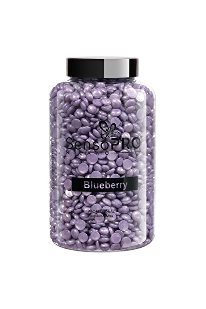 SensoPRO Milano Ελαστικό κερί αποτρίχωσης Blueberry Professional, 400g