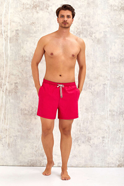 SMILE Barthelemy Fuchsia Swim Shorts