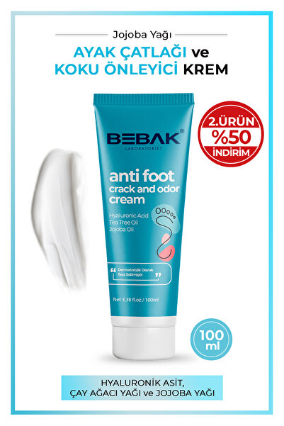 Bebak Koku Önleyici, Ayak Bakım Kremi 100ml