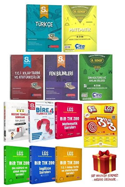 Editör Yayınevi 8. Sınıf Seti:Türkçe+Matematik+İnkılap+Fen+Din Kültürü Konu A...