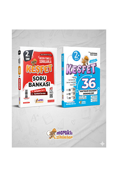 meraklı zihinler 2.SINIF TÜM DERSLER SORU BANKASI+2.SINIF 36 HAFTALIK KAZANIM...