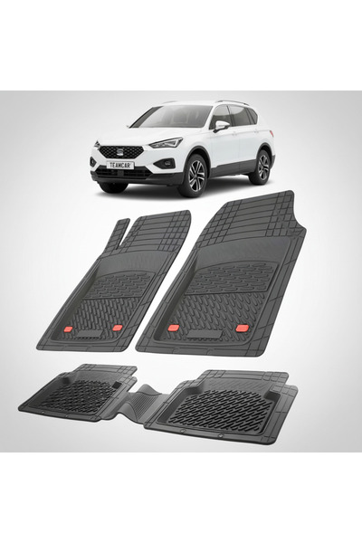 TEAMCAR Covorașe compatibile pentru Seat Tarraco SUV Mk1 2018+ |   Negru