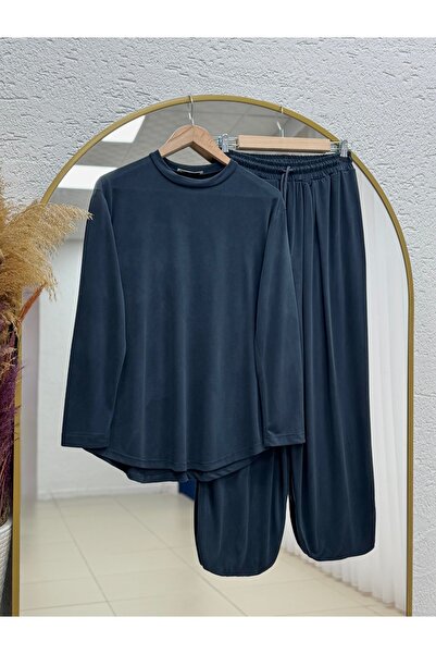 MİHRA STORE Παντελόνι Zerrin με λέιζερ πλισέ σχέδιο - NL219-Z Ανθρακί