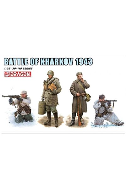 Generic Brand 6782 1/35 Scale, Battle of Kharkov (1943) Soldier Figures Plast...