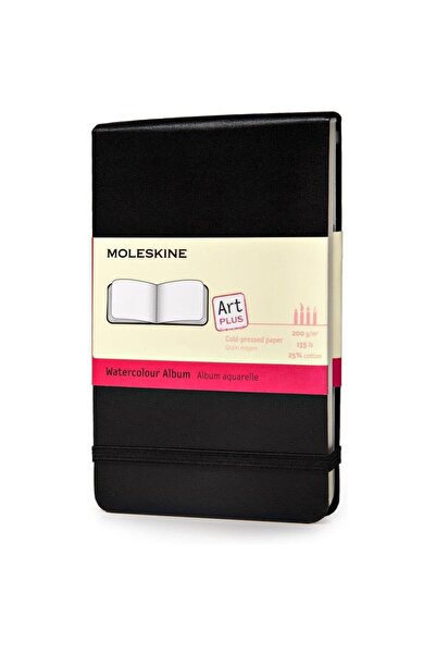 Moleskine Art Watercolor Album Pocket Size Μαύρο