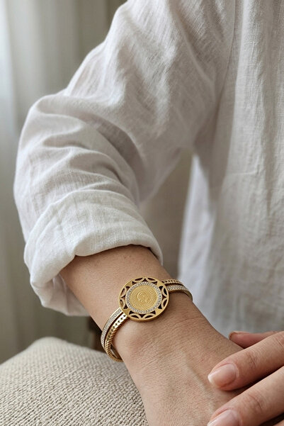 mavidenizaccesories أصفاد الصلب سوار الربع سوار الصلب