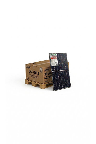 Jinko Solar Tiger Neo 620 Watt Güneş Paneli 1 Palet (36 Adet)