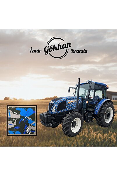 Gökhan Branda New Holland TD100D İntercooler 2012 Kabinli Ön Kaporta Kılıfı
