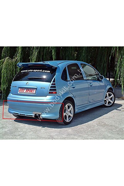 Genel Markalar Citroen C3 Arka Tampon Eki Fiberglass Boyasız