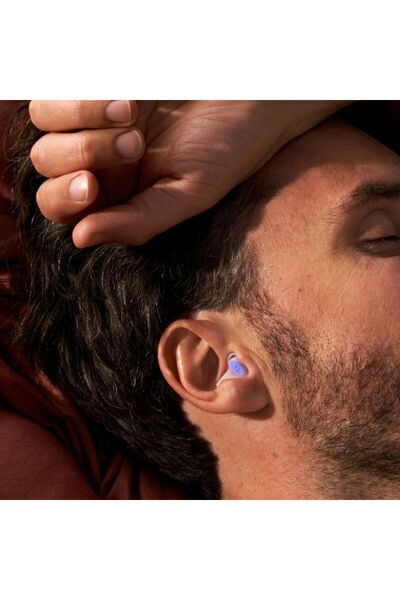 Alpine SleepDeep Uyku Kulak Tıkacı, Mavi, M/L Boyut, 27 dB Gürültü Azaltma, Özel Thermoshape Teknolojisi