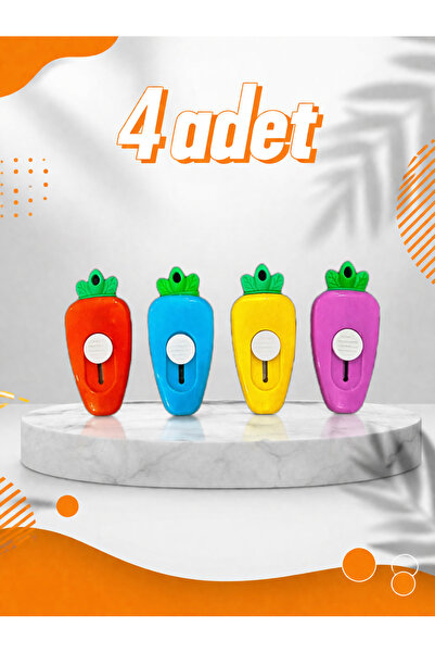 SERDAX 4 adet Cep Çanta Tipi Taşınabilir Mini Maket Bıçağı