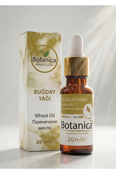 botanica %100 Saf Buğday Rüşeym Yağı 20 ml – Yüksek E Vitamini İçerikli Besle...