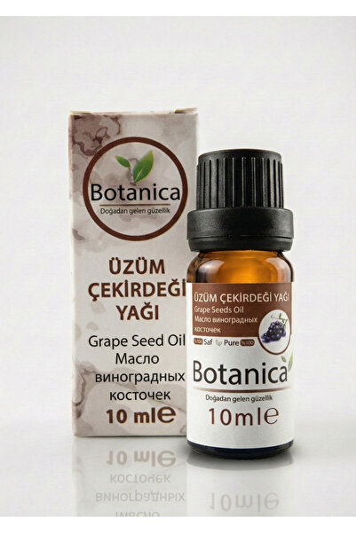 botanica زيت بذور العنب 10 مل - زيت مضاد للأكسدة للعناية بالبشرة ذو مكونات دقيقة