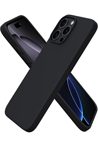 URUCHI iPhone 16 Pro ile Uyumlu Kılıf, İçi Kadife Kaplamalı İnce Sıvı Silikon...