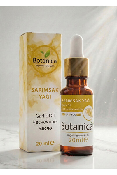 botanica Pure Garlic Oil 20 ml – Intensive Care Complex for Hair and Nail Str...