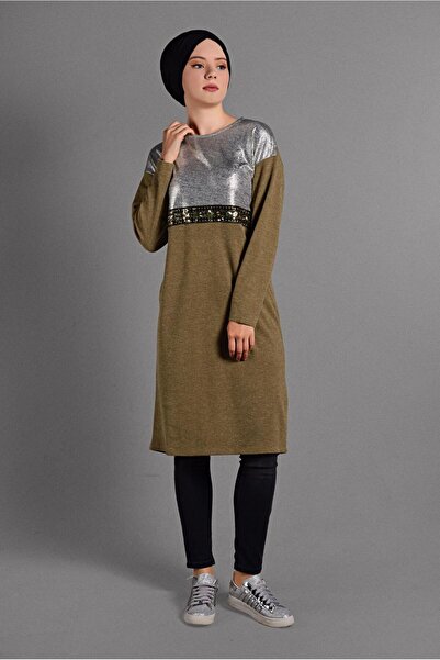 Alvina Ethnic Patterned Knitting Tunic 4011