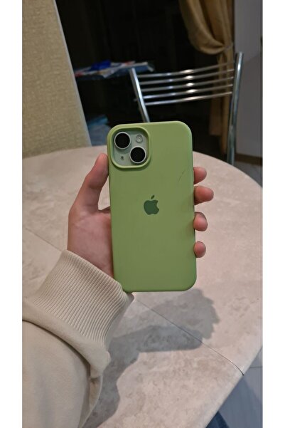 viyanc iPhone 13/14 Uyumlu Silikon İçi Kadife Lansman Telefon Kılıfı