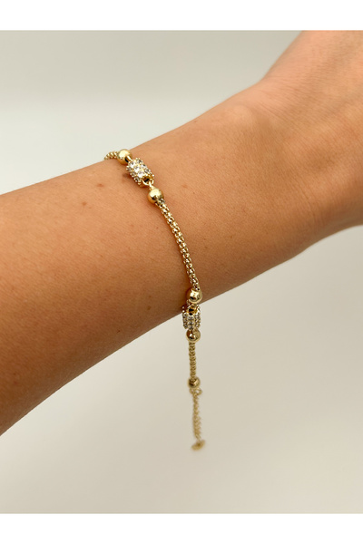 Missa Vip Seri 14K Gold Kararmaz Celik Bileklik
