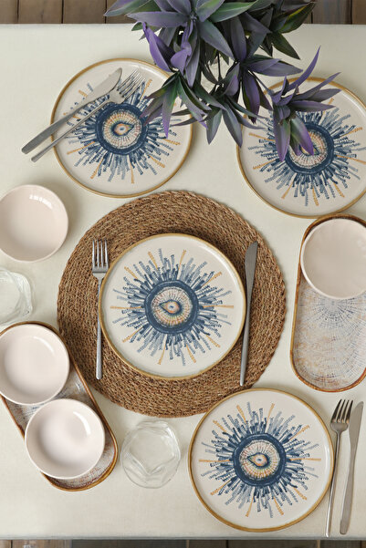 Keramika Hydra Kahvaltı Takımı 10 Parça 4 kişilik 21352