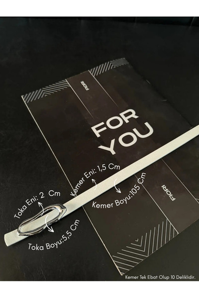 Fiori حزام رفيع بإبزيم فضي من تصميم إيتال، حزام للبنطلون، حزام للقميص، حزام ل...