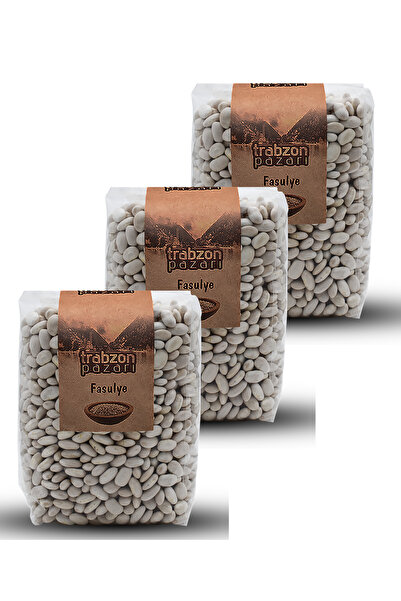 TRABZON PAZARI Dermason Kuru Fasulye 3x1 Kg