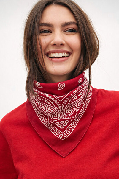 Wega Moda Women's Ethnic Patterned 100% Cotton Bandana Scarf Multi-Purpose Ha...