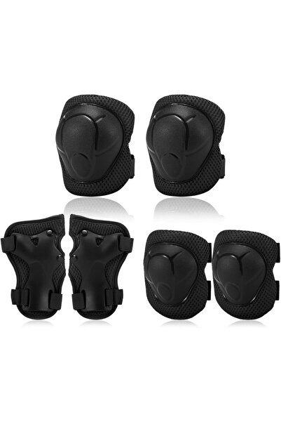 DeYiDo 6'lı Yüksek Korumalı Paten Scooter Kaykay Bisiklet Koruma Set Dizlik D...