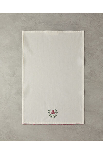 English Home Retro Grids Cotton Drying Cloth Cream - Pink